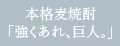 本格麦焼酎「強くあれ、巨人。」